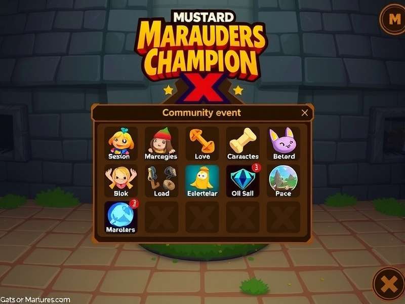 Mustard Marauders Champion X community event